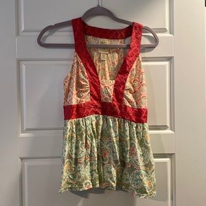 Anthropologie Boho Top